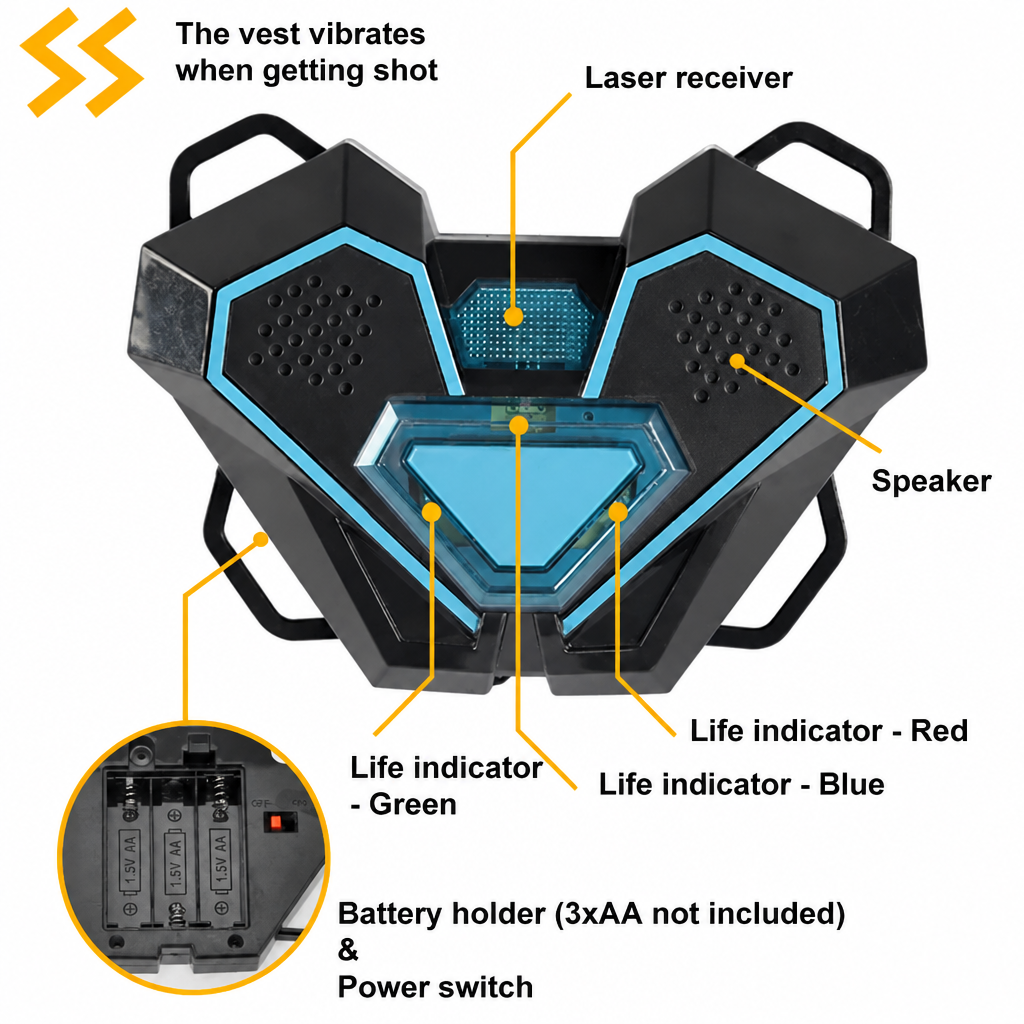 TAGFIRE™ Laser Tag Set